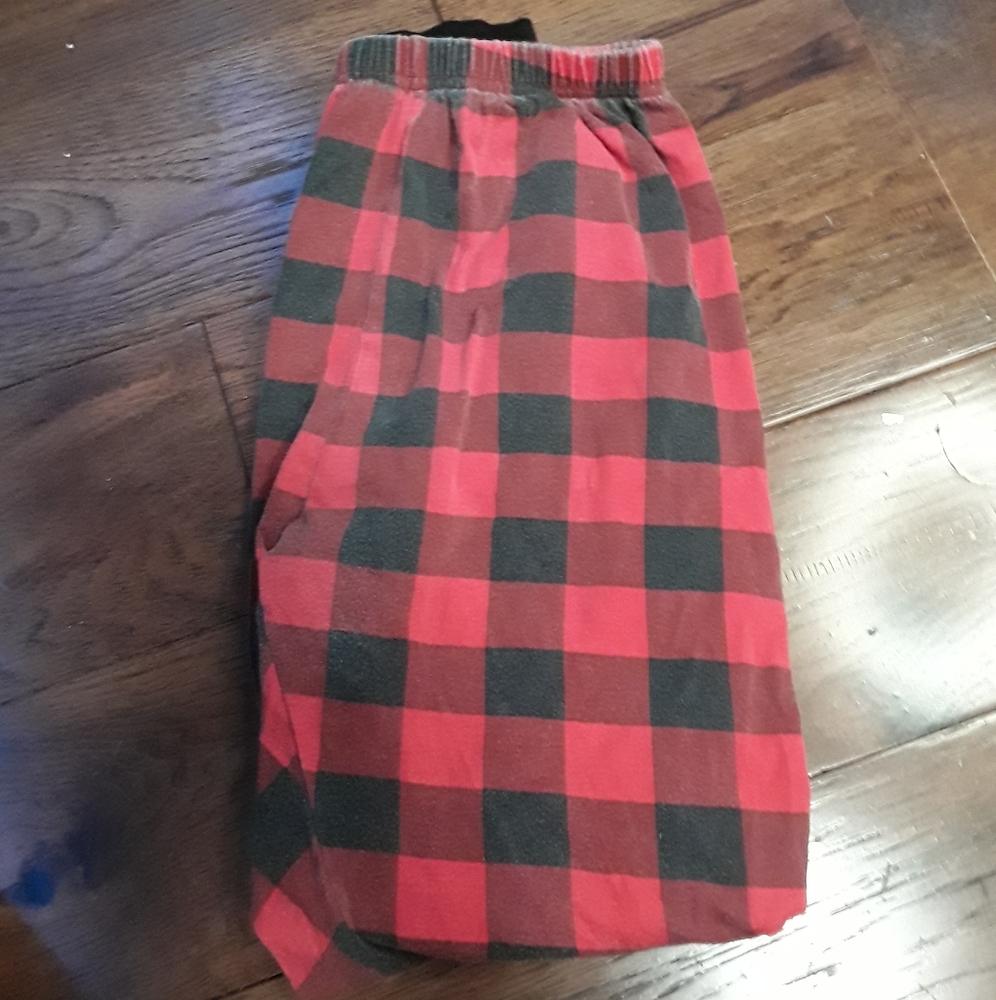 Pajama plaid pants